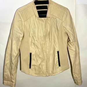 Zara leather jacket